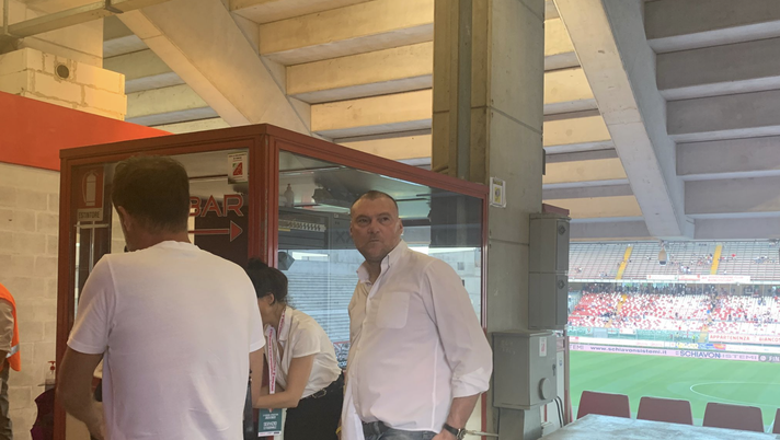 Padova-Palermo, quasi tutto pronto all’Euganeo: anche il Ds Taibi presente in tribuna  taibi