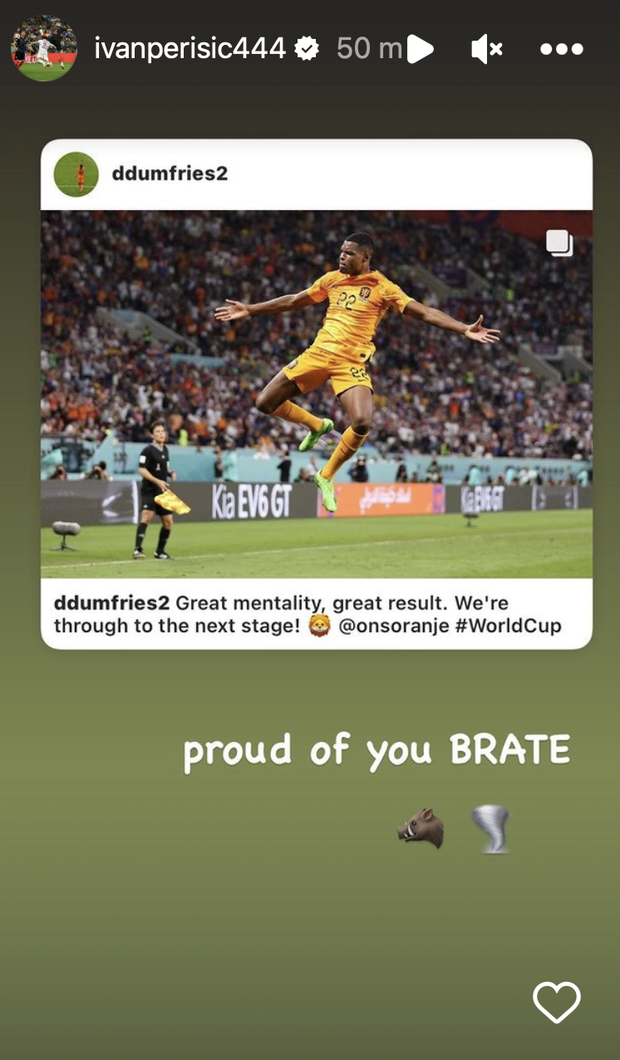 Dumfries protagonista, arrivano i complimenti di Perisic: “Orgoglioso di te”- immagine 2