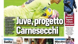 EDICOLA TS – Juventus, progetto Carnesecchi. Milan oltre i guai, Pulisic-Leao show