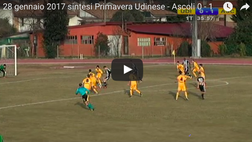 VIDEO Udinese-Primavera Ascoli 0-1