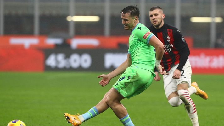 Patric SS Lazio Ante Rebic AC Milan (Getty Images) 