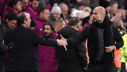 Benitez, stoccata a Guardiola: “Non ha rivoluzionato il calcio, è tutta colpa di…Internet”