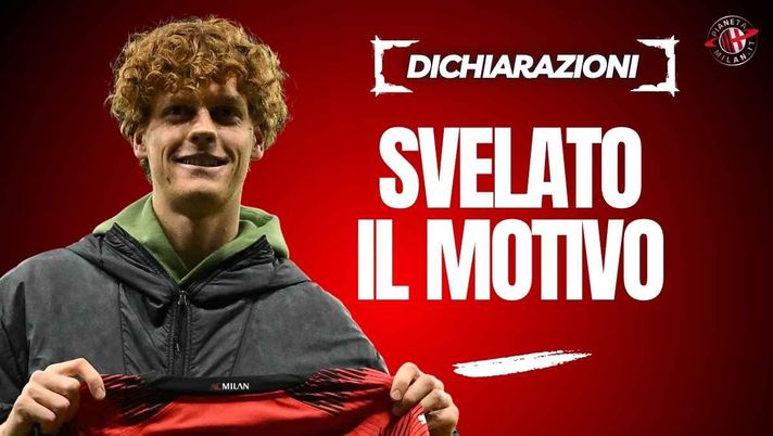 Il giornalista rivela: 'Ecco come Sinner è diventato grande tifoso del Milan'