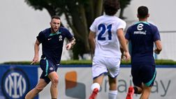 Inter, le 2 formazioni provate ieri da Inzaghi: Skriniar con Onana. Per Darmian…