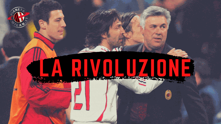 Dario Simic, ex difensore del Milan, racconta la scelta di Carlo Ancelotti di mettere Andrea Pirlo davanti alla difesa (Getty Images) 