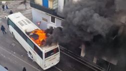 Pagani, il derby del pullman in fiamme: accuse di “devastazione”, 12 richieste di parreggiamento