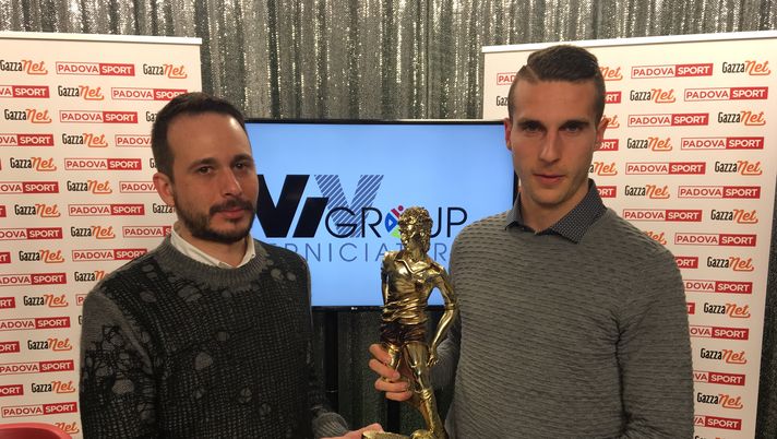 Riccardo Pettinà riceve il premio, edizione 2019 