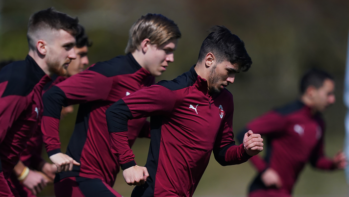 ac milan allenamento 
