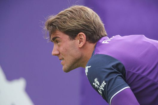 GERMOGLI PH: 19 LUGLIO 2021 MOENA TR RITIRO ESTIVO DELLA FIORENTINA CALCIO ALLENAMENTO MATTINA NELLA FOTO VLAHOVIC GERMOGLI PH: 19 LUGLIO 2021 MOENA TR RITIRO ESTIVO DELLA FIORENTINA CALCIO ALLENAMENTO MATTINA NELLA FOTO VLAHOVIC