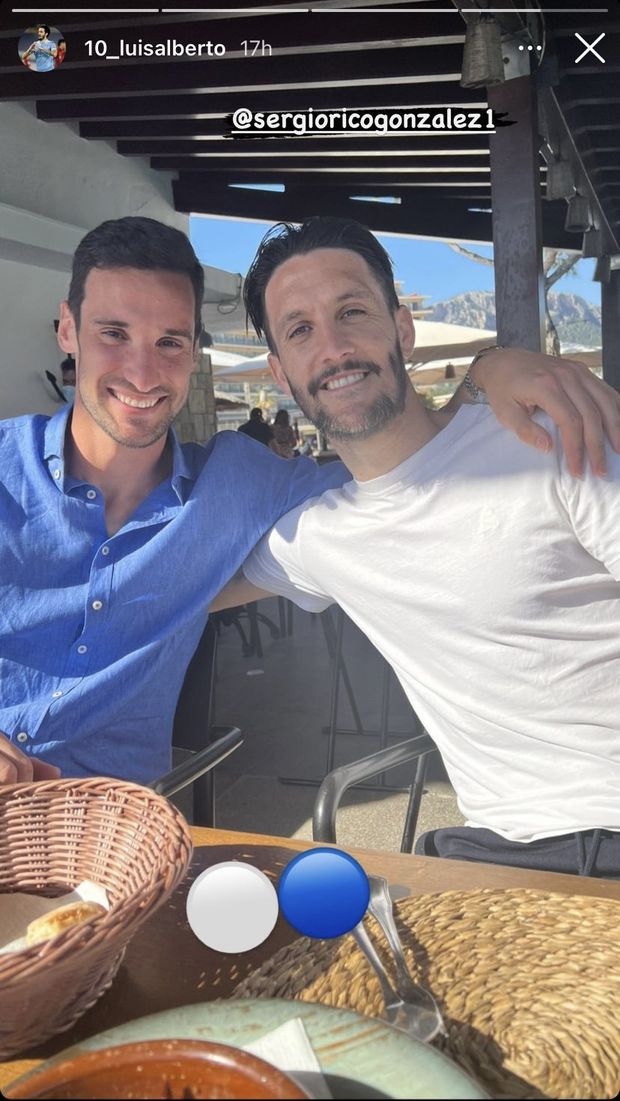 Luis Alberto e Sergio Rico