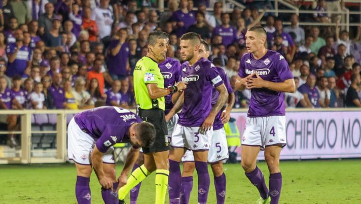 GERMOGLI PH: 28 AGOSTO 2022 FIRENZE STADIO ARTEMIO FRANCHI SERIE A FIORENTINA VS NAPOLI NELLA FOTO Moviola: Marinelli, più urla che falli. Giusto il fuorigioco di Osimhen - immagine 1