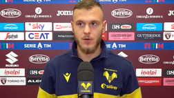 Dimarco: “Bellissima azione, gran gol. Lo dedico al mio secondo bambino”