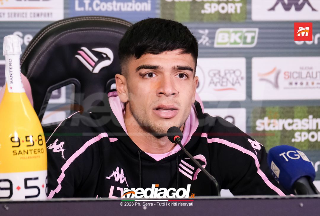 FOTO PALERMO, Giuseppe Aurelio presentato in conferenza stampa (GALLERY) - immagine 4