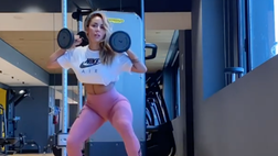 VIDEO / Allenamento hot per lady Vidal. Sonia Isaza incanta il web con le sue curve sexy