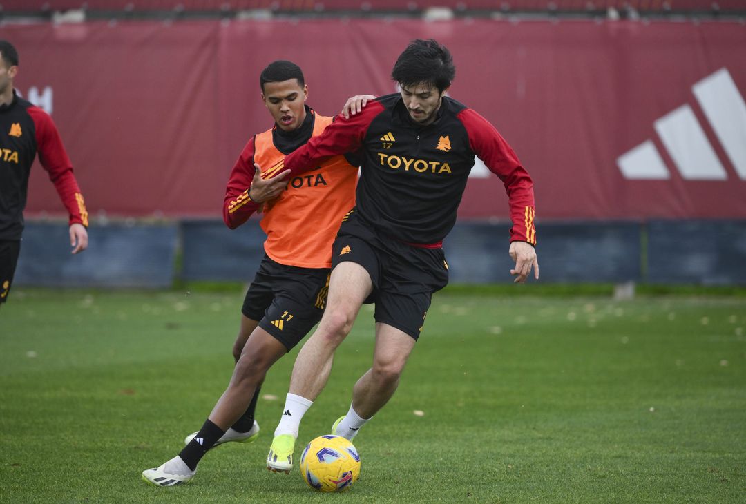Il ritorno a Trigoria dopo il Feyenoord: scarico per chi ha giocato – FOTOGALLERY - immagine 22