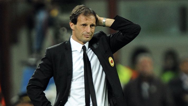 Massimiliano Allegri AC Milan Serie A 2010-2011