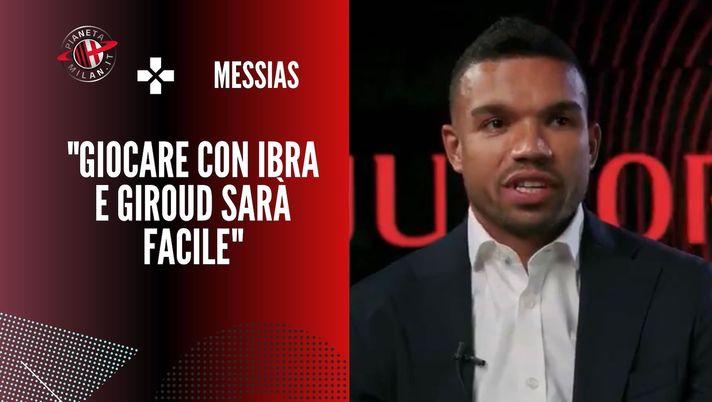 L'intervista di Junior Messias (attaccante AC Milan) a 'Milan TV' | News