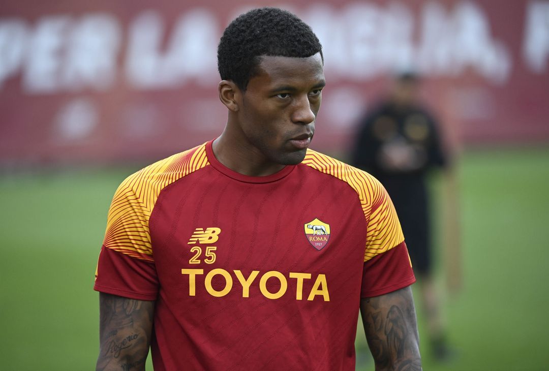 Roma, allenamento in vista del Bayer: ci sono Dybala e Wijnaldum – FOTO GALLERY - immagine 29