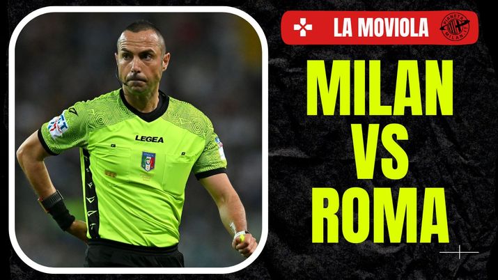 Moviola Milan-Roma Serie A 2023-2024 arbitro Guida