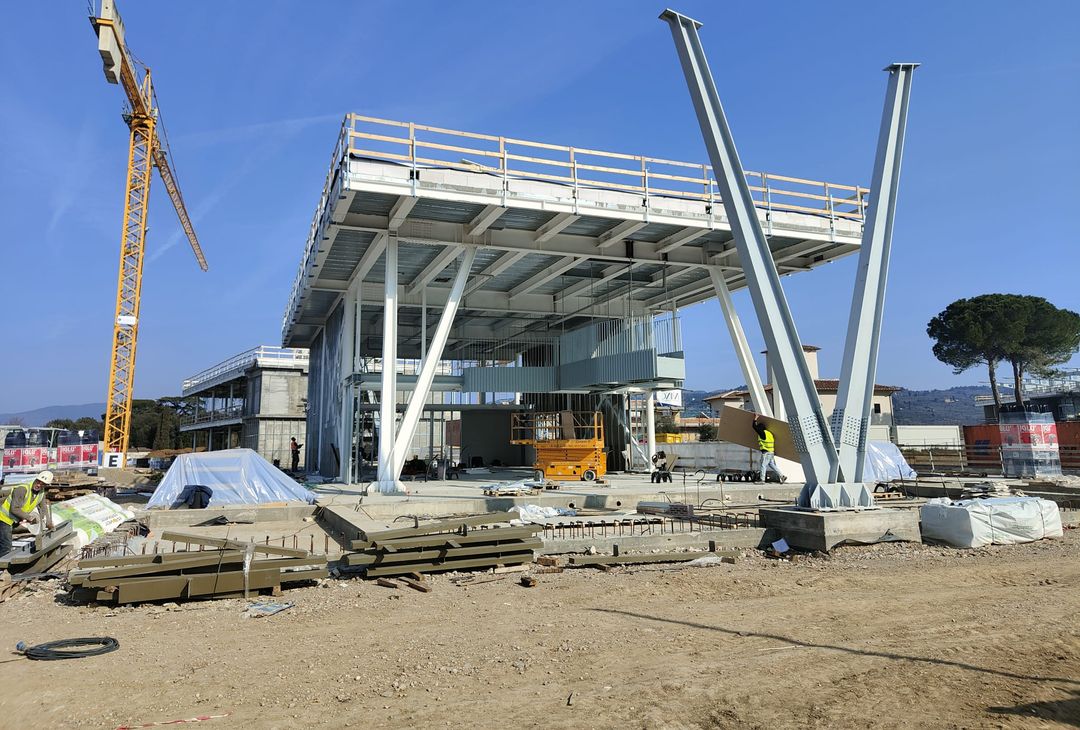 GALLERY VN – Ecco come procedono i lavori al Viola Park: le foto del cantiere- immagine 1