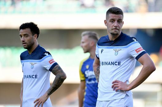 Anderson e Milinkovic contro il Verona Anderson e Milinkovic contro il Verona