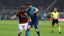 Milan-Arsenal, la tattica: Wilshere sovrasta Biglia