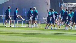 Barcellona, seduta mattutina al Gamper: gli esercizi indicati da mister Xavi