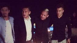 La festa esclusiva di Nainggolan con Totti e compagni – GALLERY