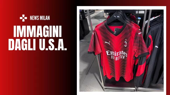 Milan prima maglia top