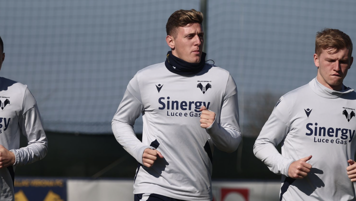 Hellas Verona FC  Verona verso la Fiorentina, l’allenamento - immagine 1