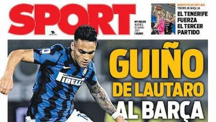Sport, Lautaro fa l&#8217;occhiolino al Barça. L&#8217;agente: &#8220;Certo che gli piacerebbe&#8221; 