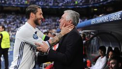 Real Madrid, il messaggio toccante di Ancelotti a Sergio Ramos