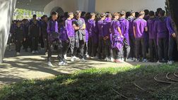 VIDEO VN – Non solo la prima squadra a salutare Joe. Presente il settore giovanile