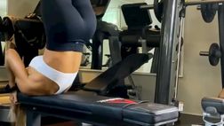 VIDEO / Sonia Isaza, gli addominali diventano sexy: lady Vidal è in ottima forma