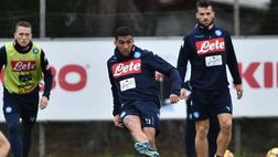 Seduta d’allenamento pomeridiana per il Napoli – LA FOTO