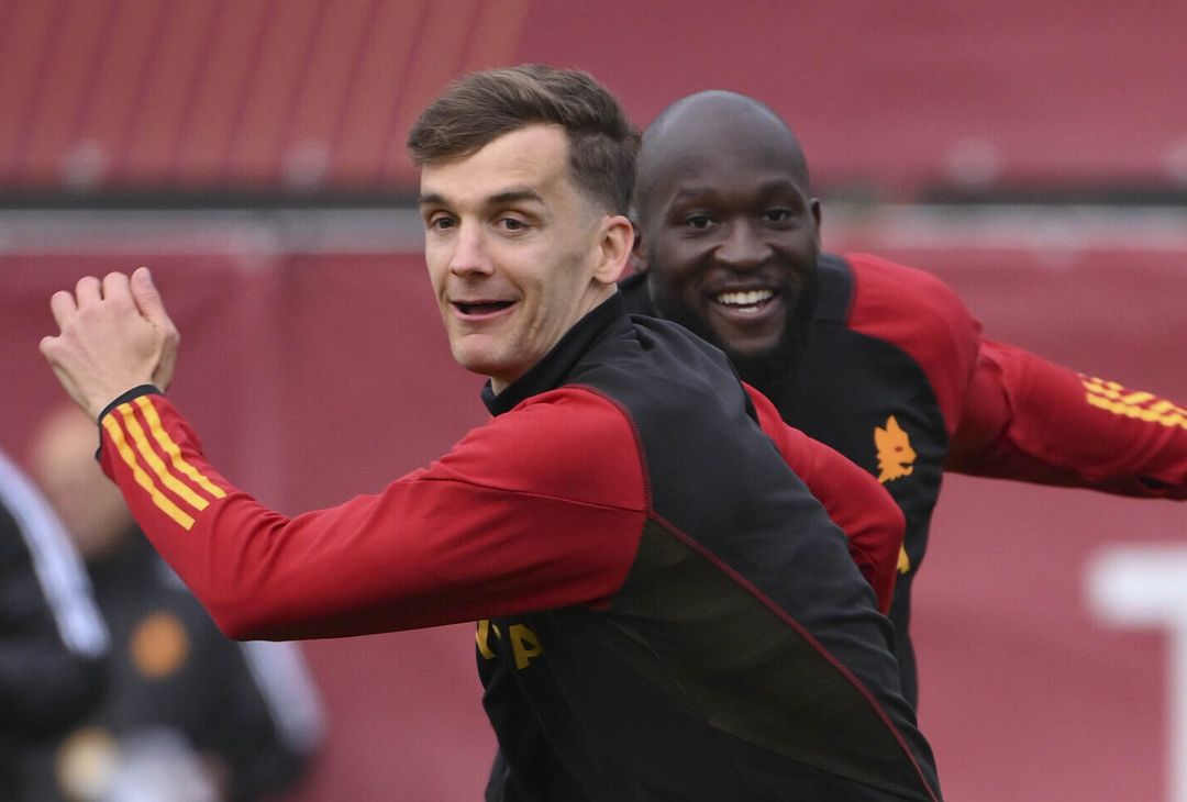 Roma, la rifinitura a Trigoria in vista dell’Inter – FOTOGALLERY - immagine 32