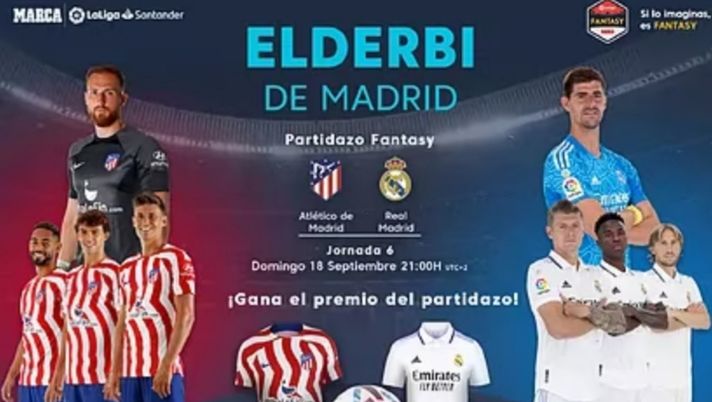 I due derby di Madrid: in campo con il Real a punteggio pieno e al Fantacalcio con tanti premi FANTASY ATLETICO-REAL