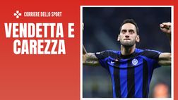 Inter, la rivincita di Calhanoglu sul Milan. Con un finale da ‘amici’