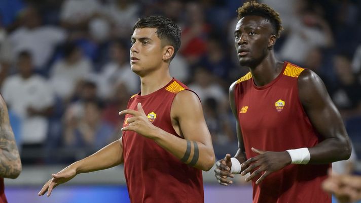 Paulo Dybala e Tammy Abraham, attaccanti della Roma (Getty Images)