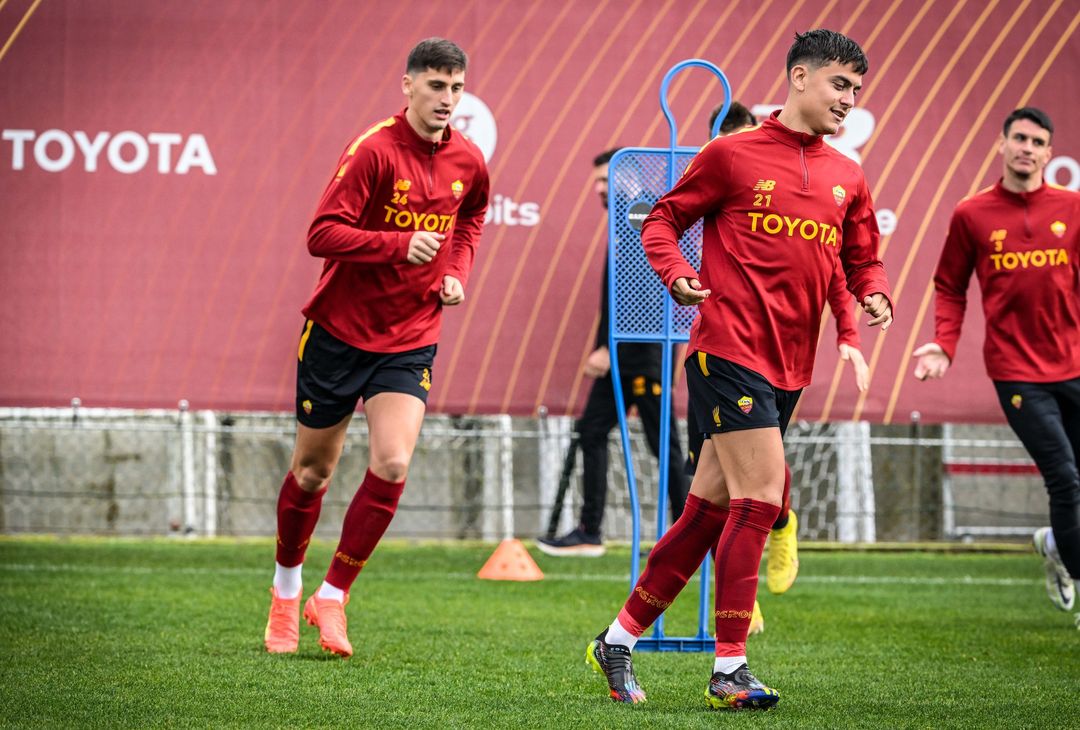 Roma, l’allenamento a due giorni dalla sfida con il Bologna – FOTO GALLERY - immagine 14