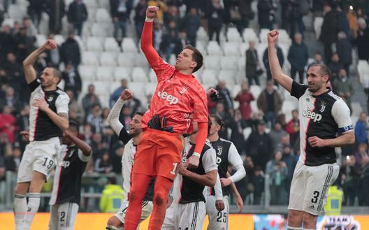 La festa finale bianconera La festa finale bianconera