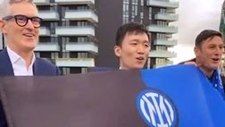Scudetto Inter, Zhang è incontenibile e salta con i tifosi | VIDEO