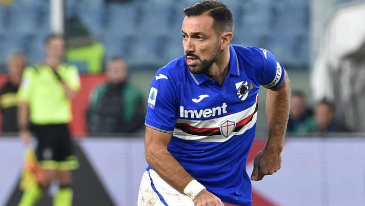 GENOA, ITALY - DECEMBER 08: Fabio Quagliarella of UC Sampdoria during the Serie A match between UC Sampdoria and Parma Calcio at Stadio Luigi Ferraris on December 8, 2019 in Genoa, Italy. (Photo by Paolo Rattini/Getty Images) Sampdoria, è ancora presto per Quagliarella: brutte notizie dopo l’allenamento - immagine 1