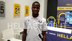 Kallon: “A Verona mi trovo bene, non ho dormito dopo il primo gol”