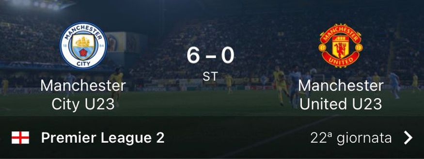 Under 23, il City ne fa 6 allo United nel Manchester derby dei giovani- immagine 2