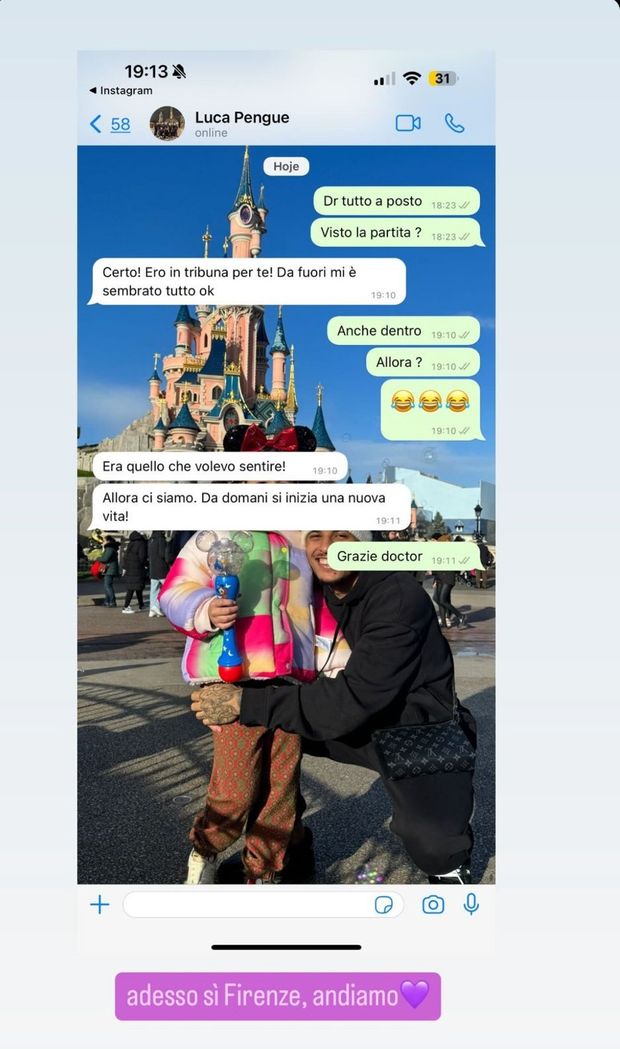 FOTO – Dodò parla col dottore viola e si esalta: “Adesso sì, andiamo”- immagine 2