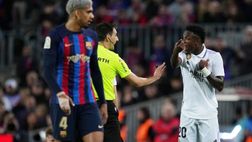 Clasico, i tifosi del Barça cantano “Vinicius muori”