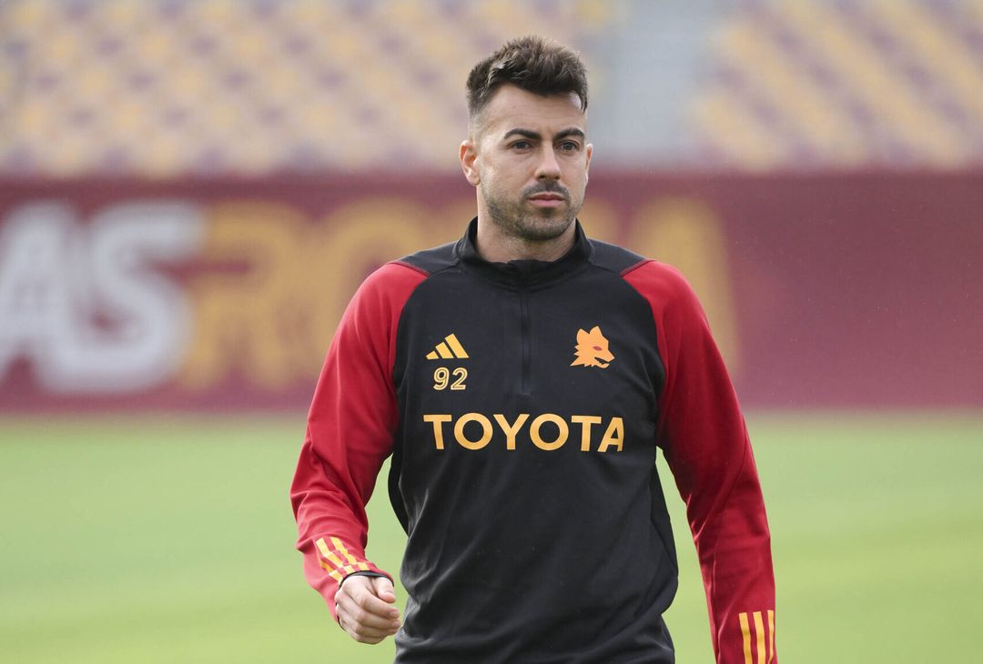 Roma, la rifinitura a Trigoria in vista dell’Inter – FOTOGALLERY - immagine 49