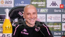 FOTO PALERMO, verso il l’Ascoli: Mister Eugenio Corini in sala stampa (Gallery)
