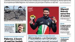 Prima Pagina, Giornale di Sicilia: “Palermo, oggi si fa sul serio con la Salernitana”